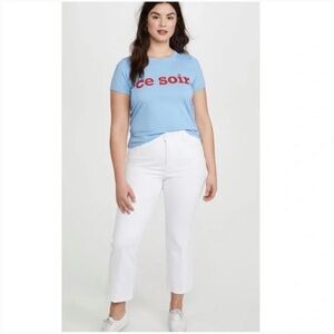 NEW Good American Good Curve Jeans White 18